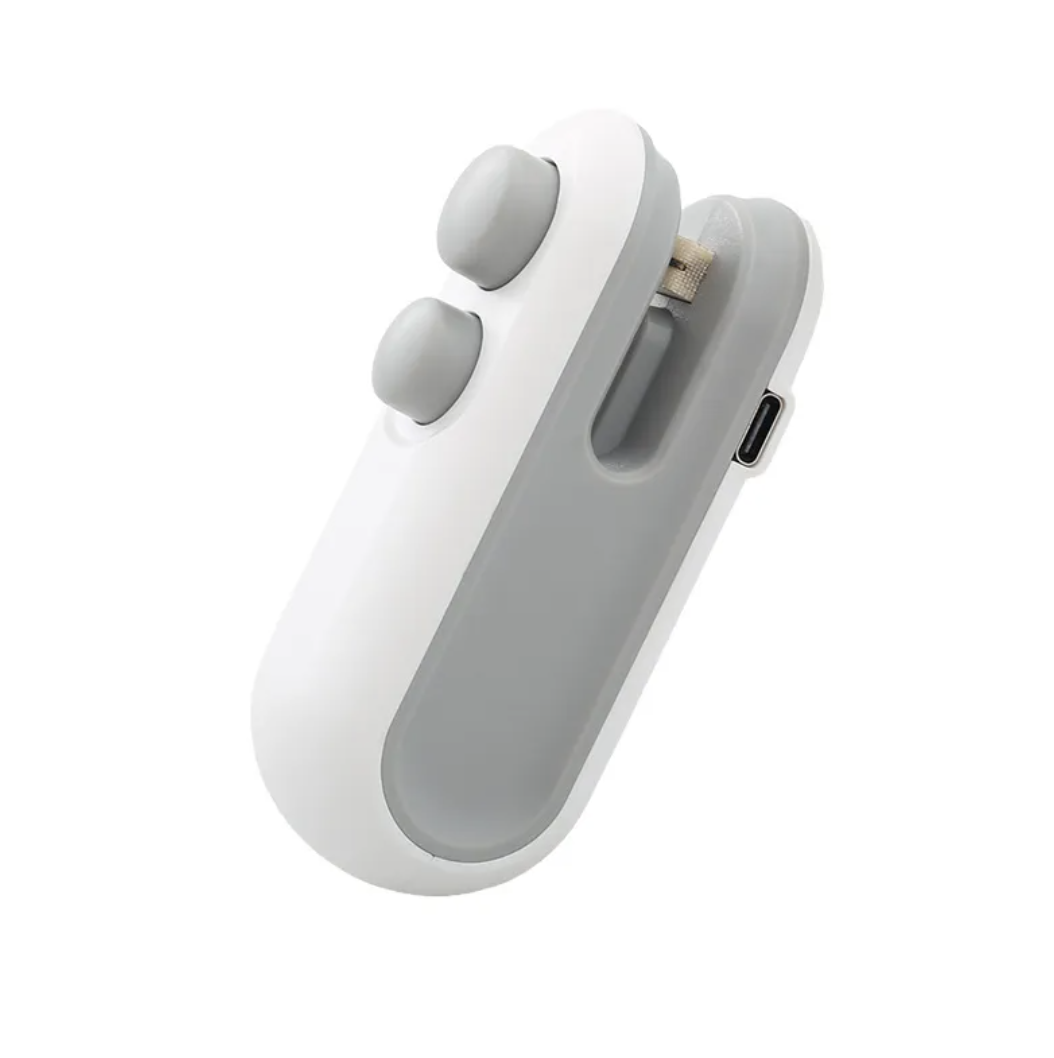 Mini Sellador de Bolsas (Recargable USB)