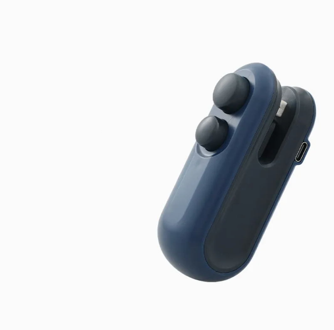 Mini Sellador de Bolsas (Recargable USB)