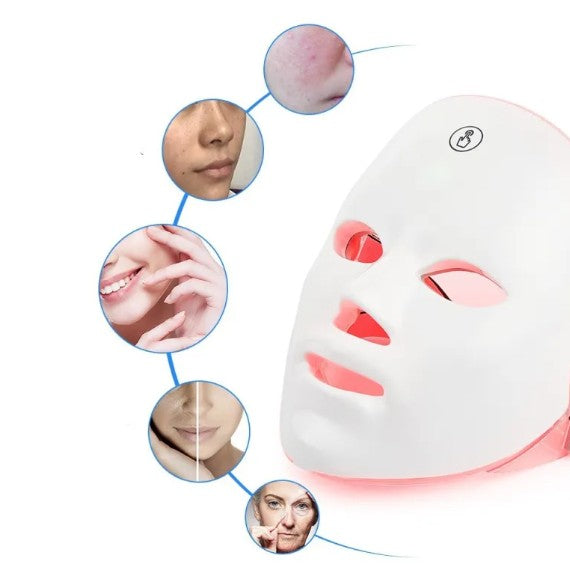 AuraMask Pro: Terapia Facial LED 7-en-1